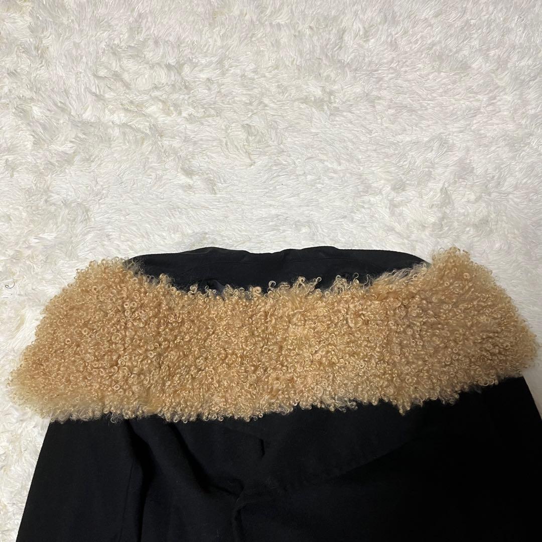 ヨウジヤマモト +Noir ウール コート　ファー