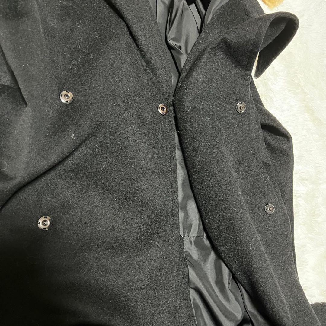 ヨウジヤマモト +Noir ウール コート　ファー