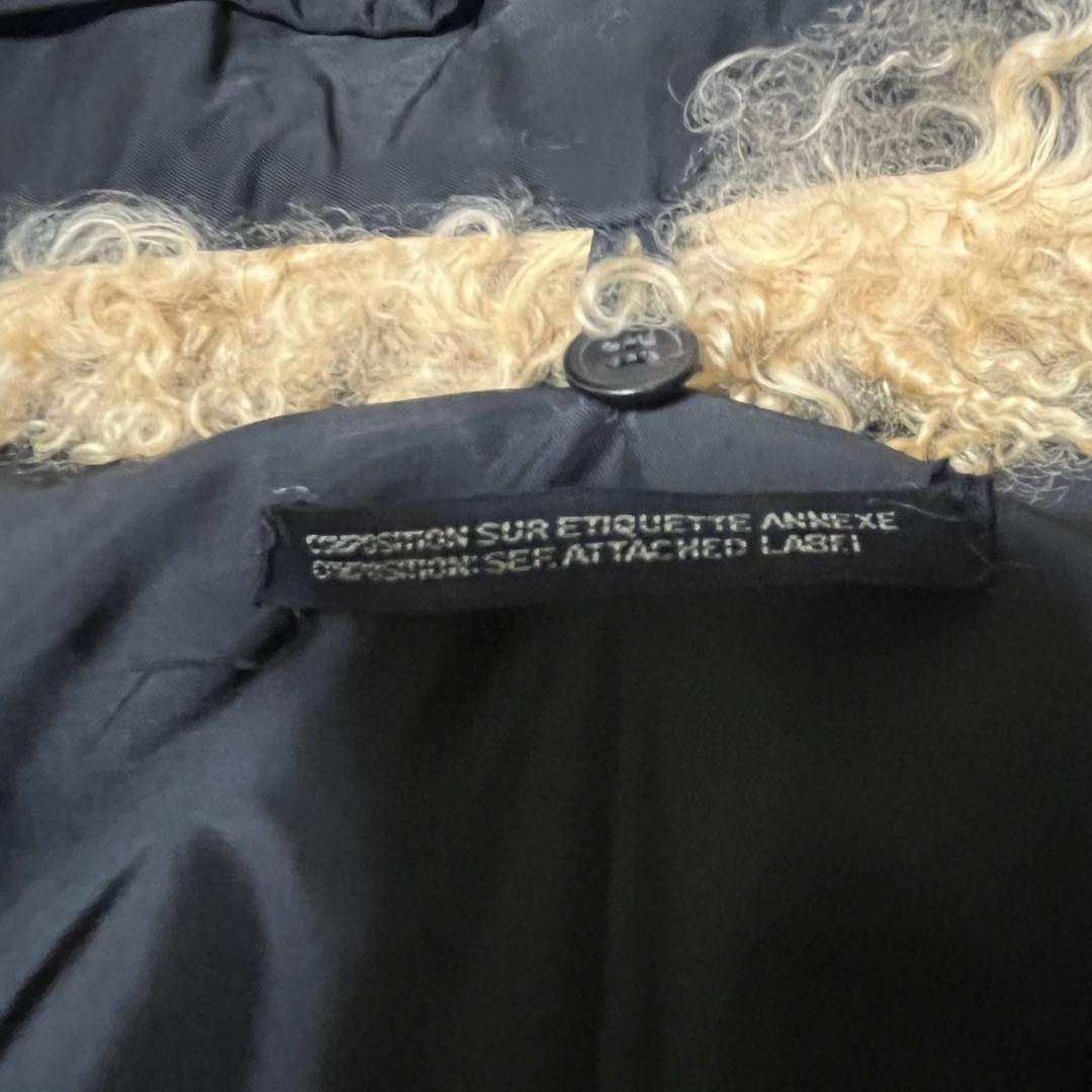 ヨウジヤマモト +Noir ウール コート　ファー