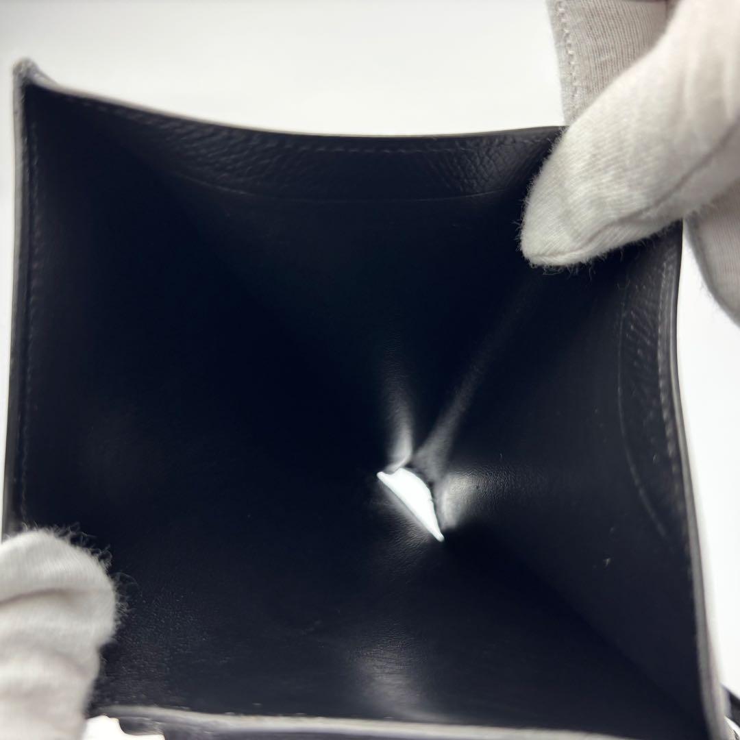 エルメス HERMES コンパクト ベアン新型シルバー金具□I 刻印