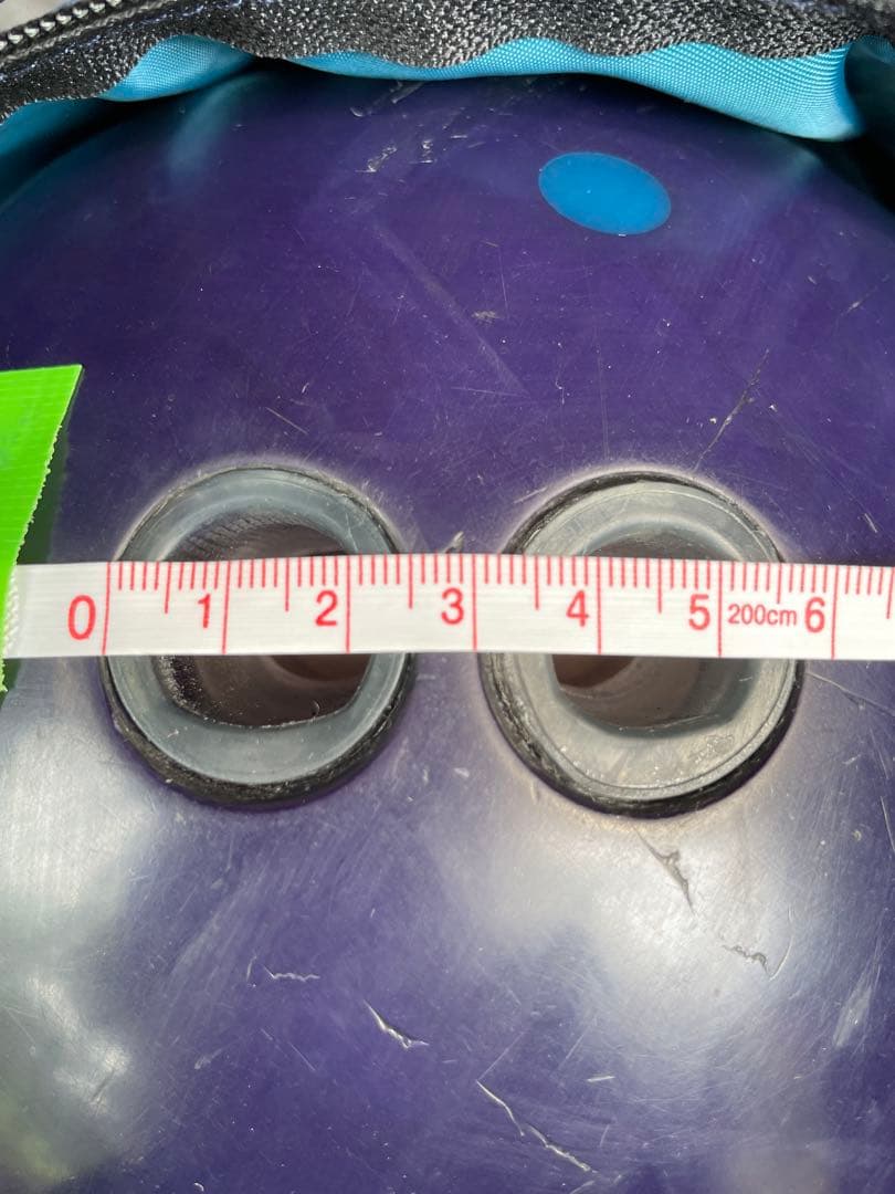 ＩＱナノツアー　パープル　STORM ボウリングボール　１５ポンド