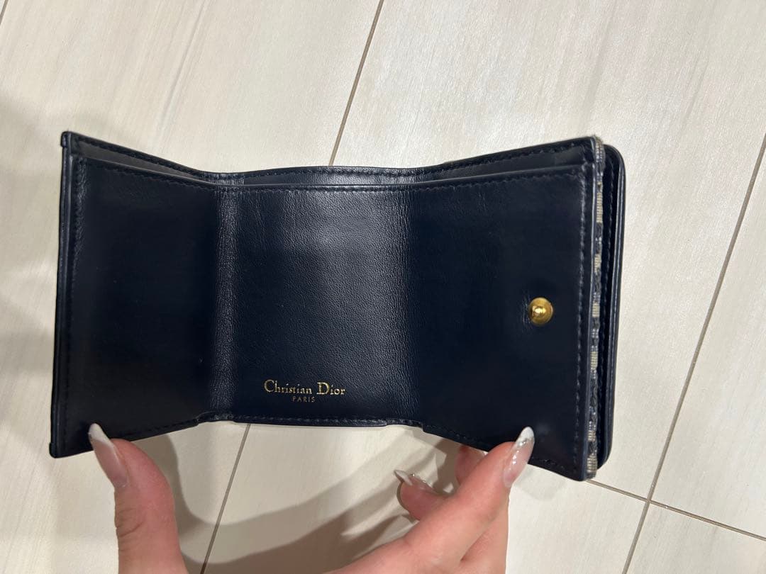Christian Dior ディオール　三つ折り財布
