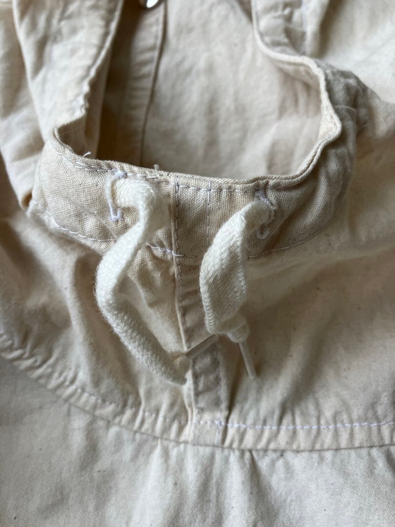 Sweden スウェーデン軍 アノラックパーカー ほぼデッドストック 25 白