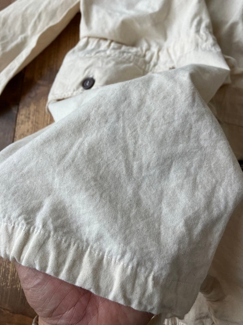 Sweden スウェーデン軍 アノラックパーカー ほぼデッドストック 25 白