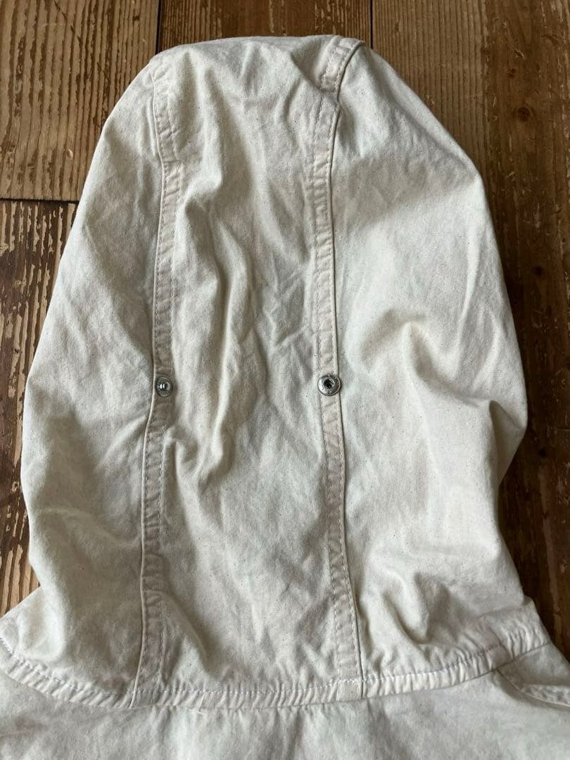 Sweden スウェーデン軍 アノラックパーカー ほぼデッドストック 25 白