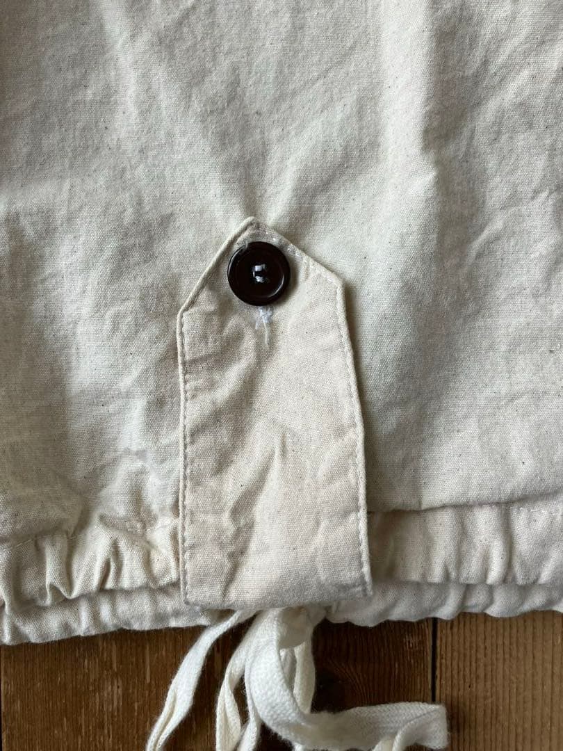 Sweden スウェーデン軍 アノラックパーカー ほぼデッドストック 25 白