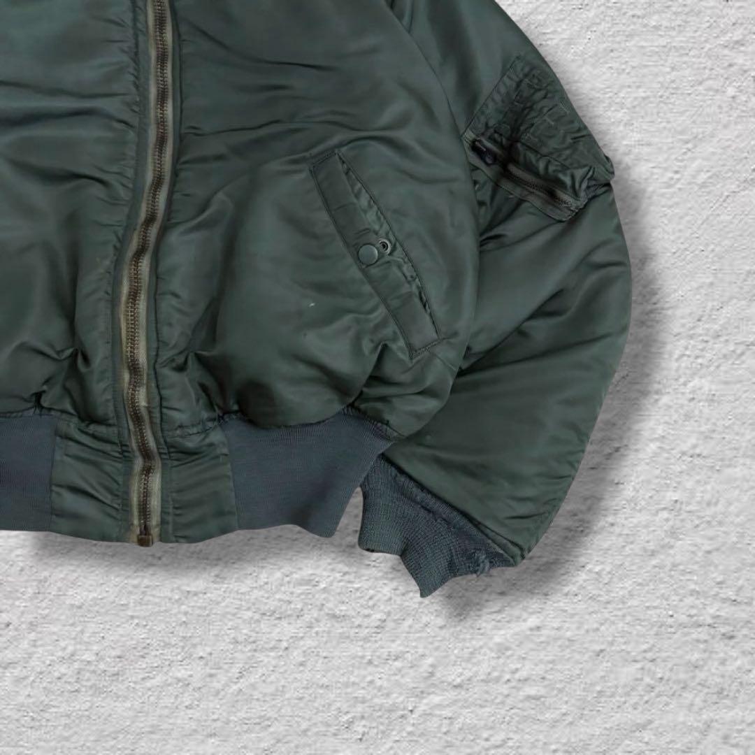 リョウアルファ米軍実物USA製60sMA-1フライトジャケットdタイプ