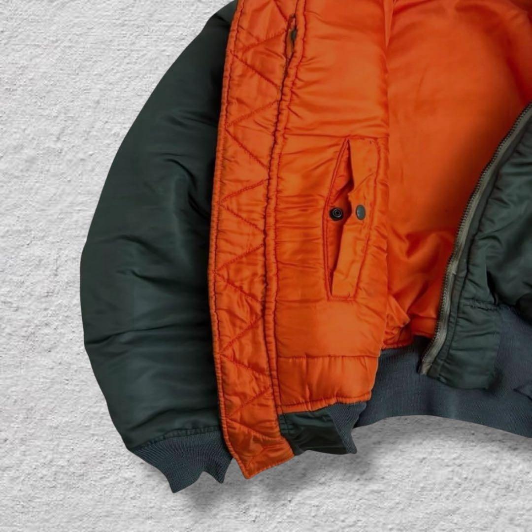 リョウアルファ米軍実物USA製60sMA-1フライトジャケットdタイプ