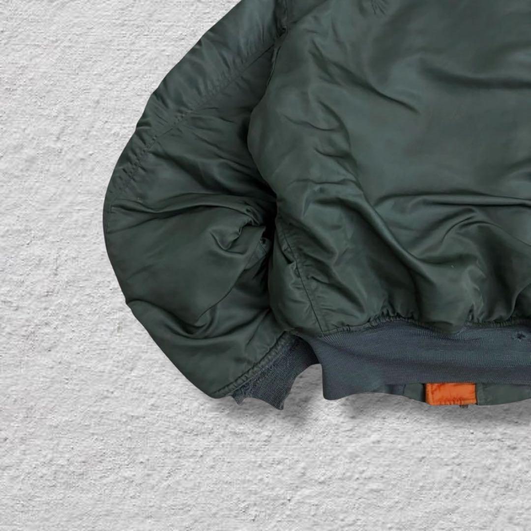 リョウアルファ米軍実物USA製60sMA-1フライトジャケットdタイプ