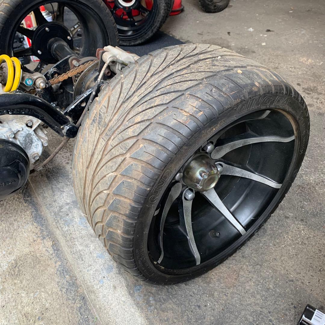 ズーマー　ジャイロ太足用　ホイール　235/30-12タイヤ※値下げです！