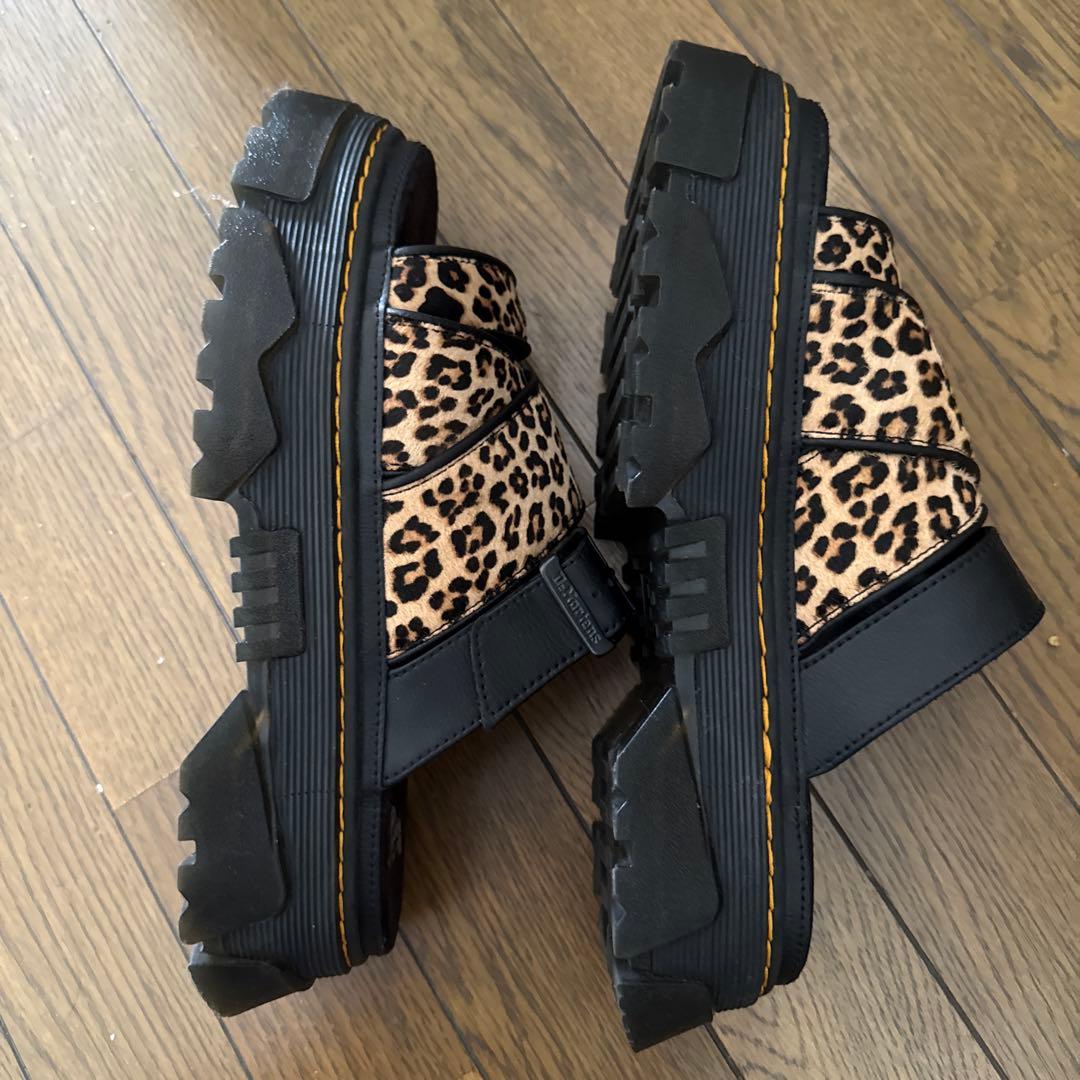 Dr.Martins MATTISON スライドサンダル ヒョウ柄 UK8