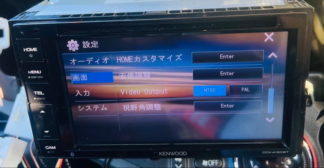 KENWOOD 2DIN DDX4190BT Bluetooth 動作品