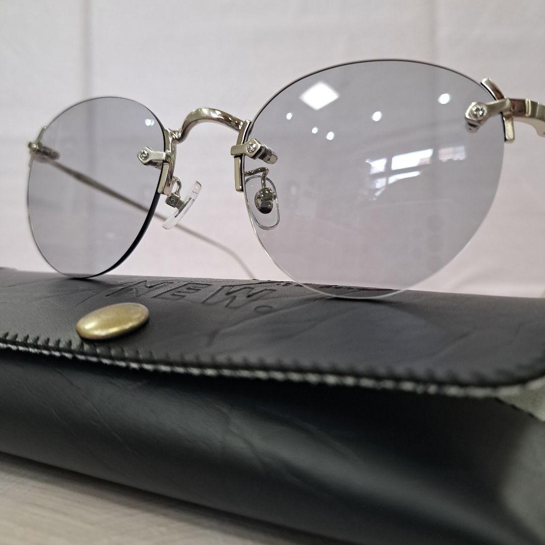 NEW.サングラス GOBER C-1 リムレス フチなし ツーポイント