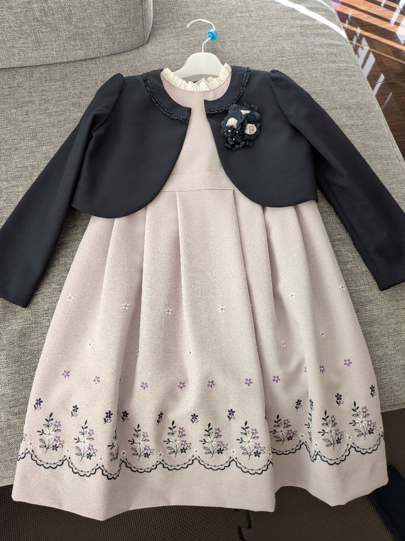 フォーマルドレスとジャケットセット