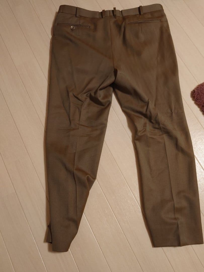 メンズ スーツ ブラウン オーダースーツ