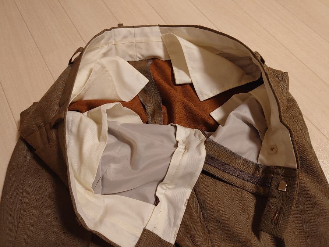 メンズ スーツ ブラウン オーダースーツ