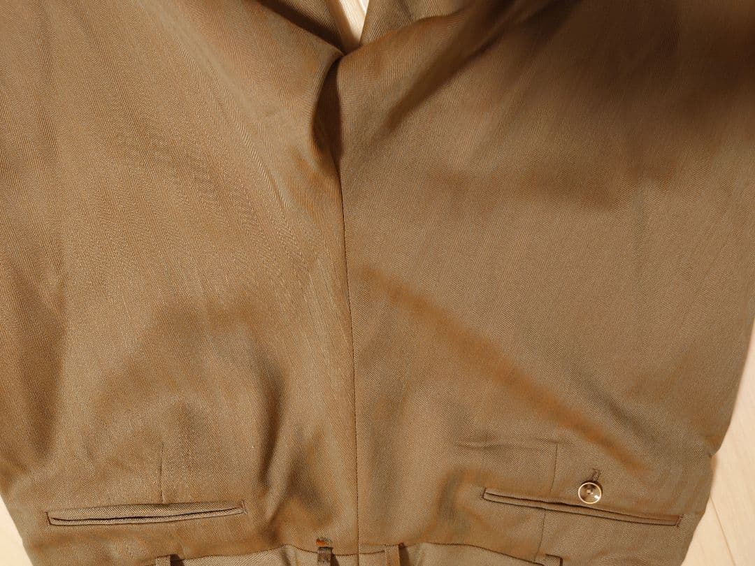 メンズ スーツ ブラウン オーダースーツ