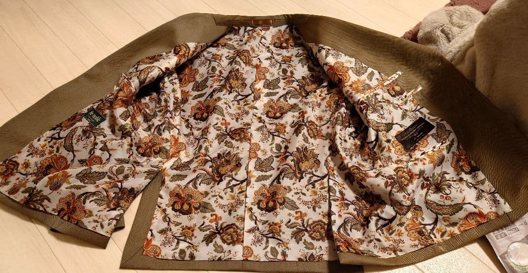 メンズ スーツ ブラウン オーダースーツ