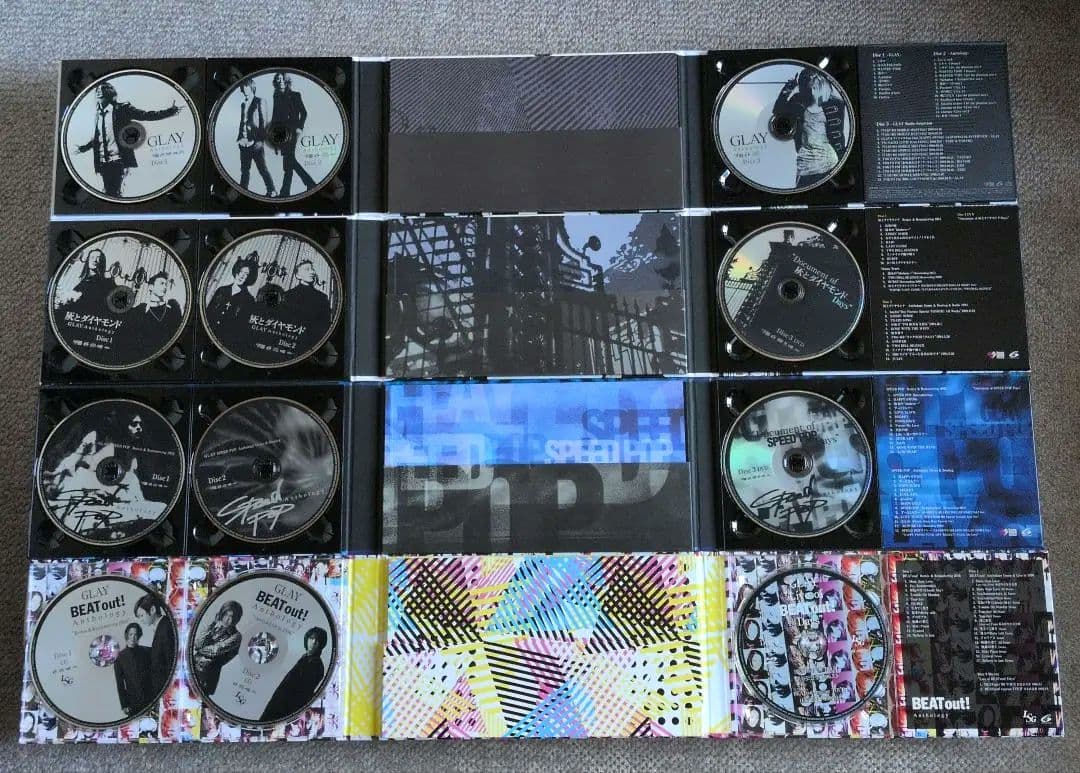 GLAY Anthology 10枚セット 全巻 アンソロジー