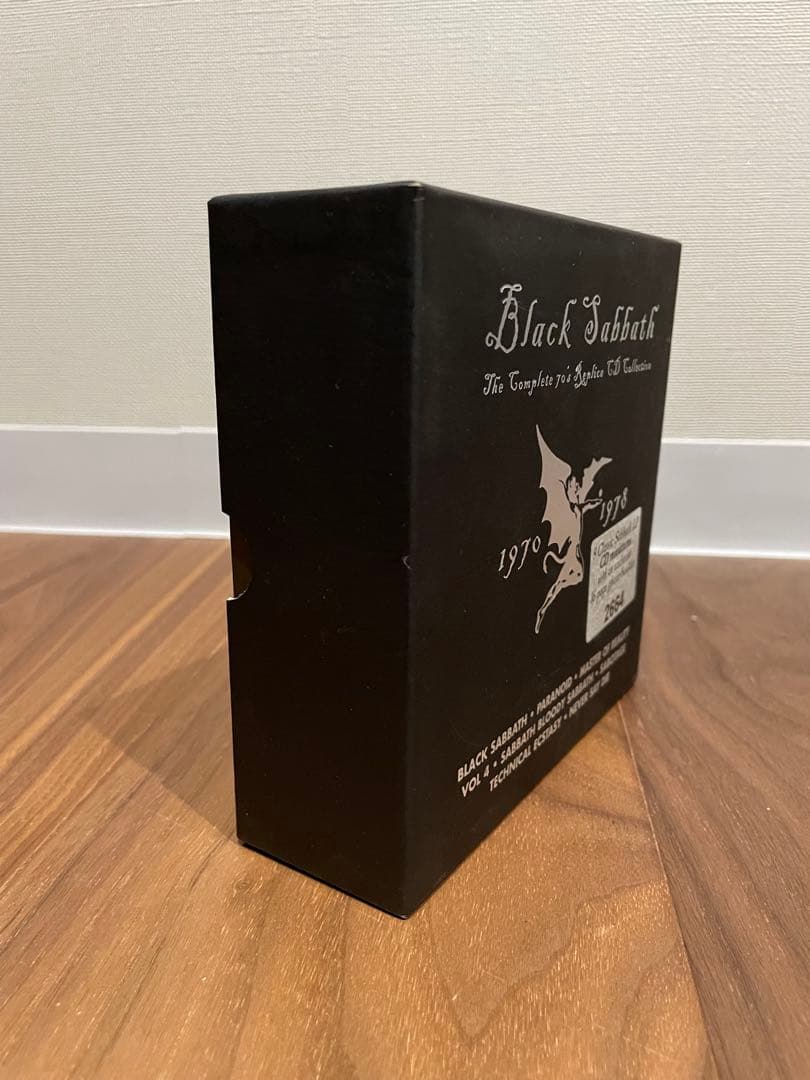 限定　Black Sabbath CDコレクション 1970-1978 輸入盤