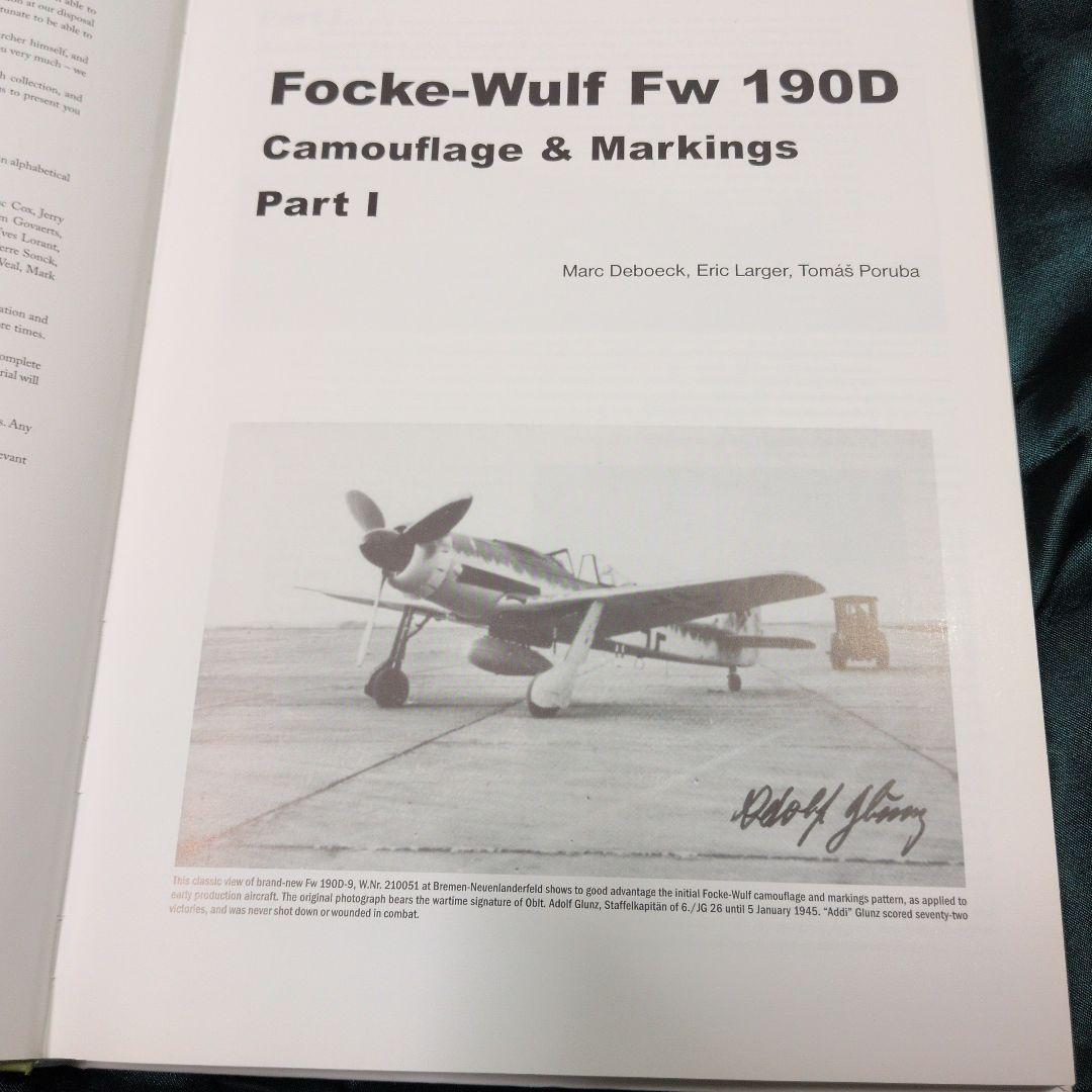 洋書 フォッケウルフFocke-Wulf Fw 190D