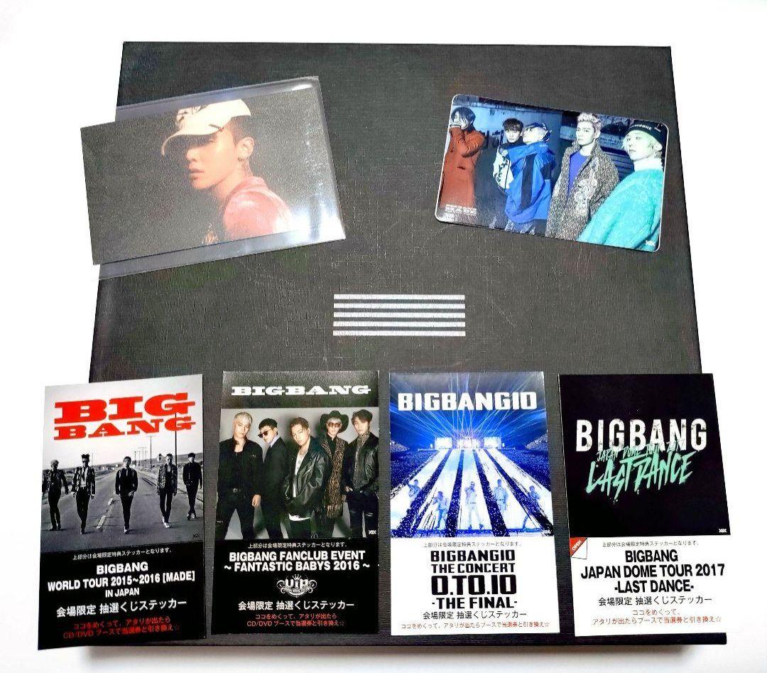 BIGBANG MADE FULL 初回 キャンバス ジヨン トレカ ステッカー