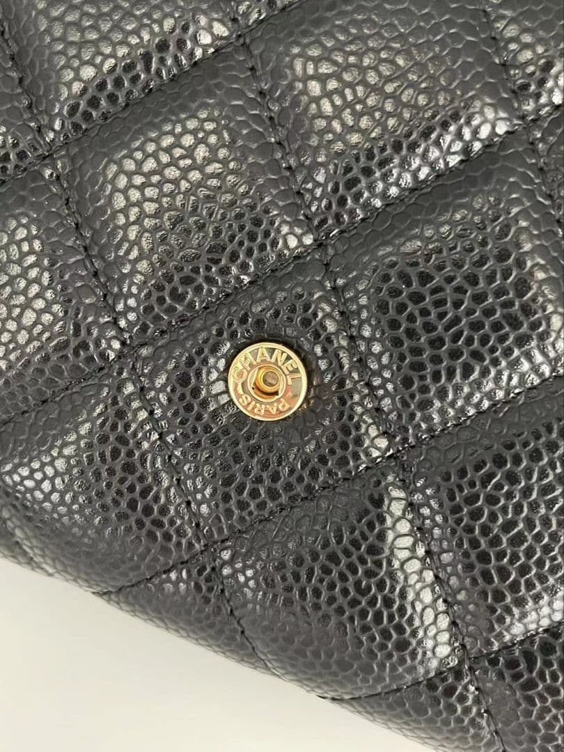 シャネル 三つ折り 財布 美品