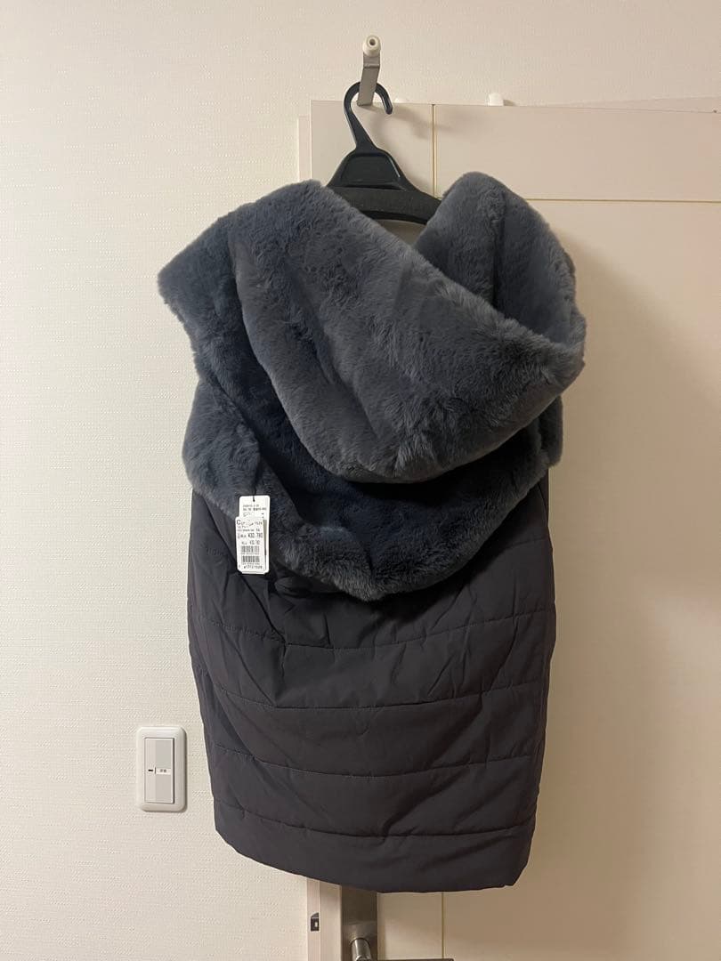 新品　ヤマダヤ　ファーベスト　ファージレ　ダウンベスト　BEATRICE