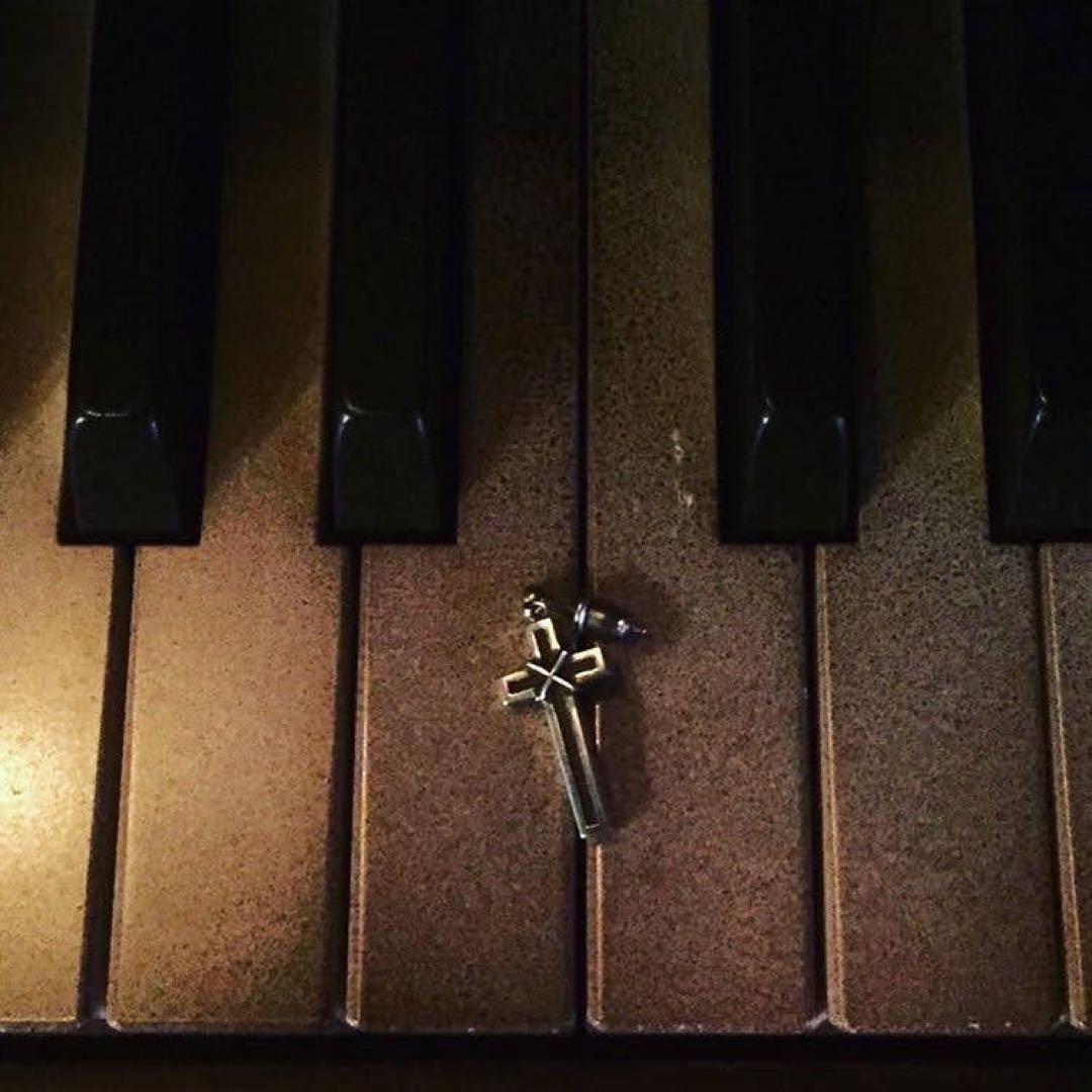 深瀬着用品風　シルバー925 クロスモチーフ チャーム