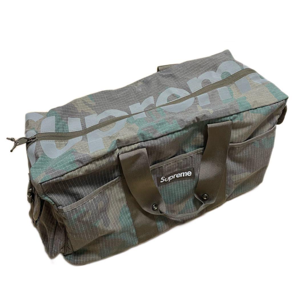 Supreme Duffle Bag Woodland Camo ボストンバッグ