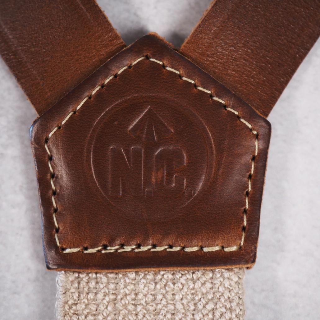 Nigel Cabourn ホーウィン クロムエクセルレザー サスペンダー