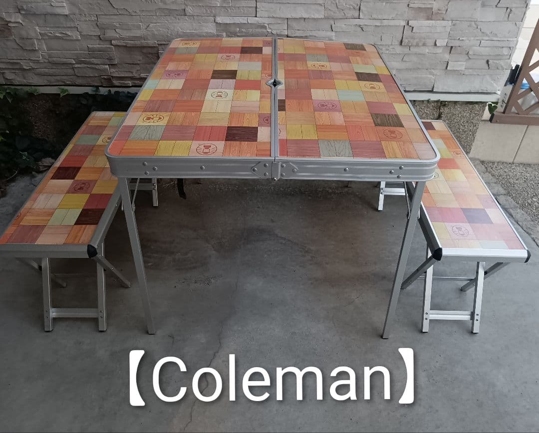 【Coleman】ナチュラルモザイクファミリーリビングセット