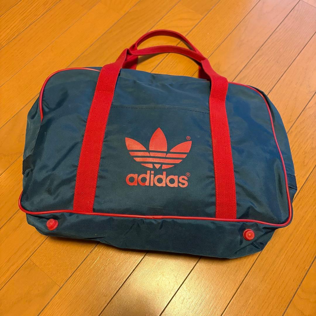 80s 日本製 adidas スクールバッグ 80s ヴィンテージ デサント期