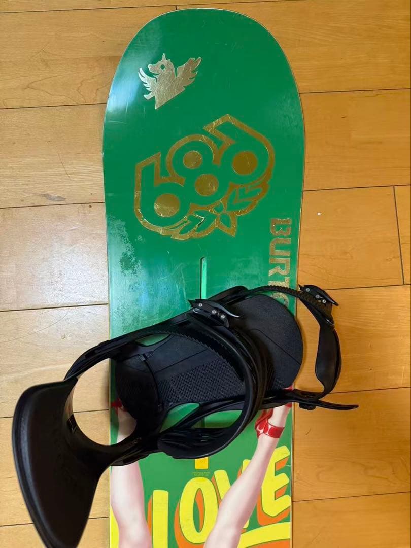 BURTON バートン　スノーボードセット　150センチ ビンディングMサイズ
