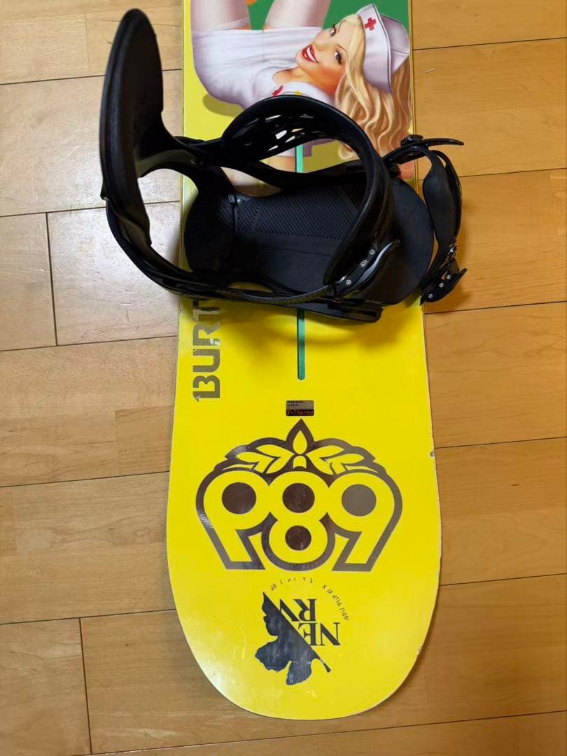 BURTON バートン　スノーボードセット　150センチ ビンディングMサイズ