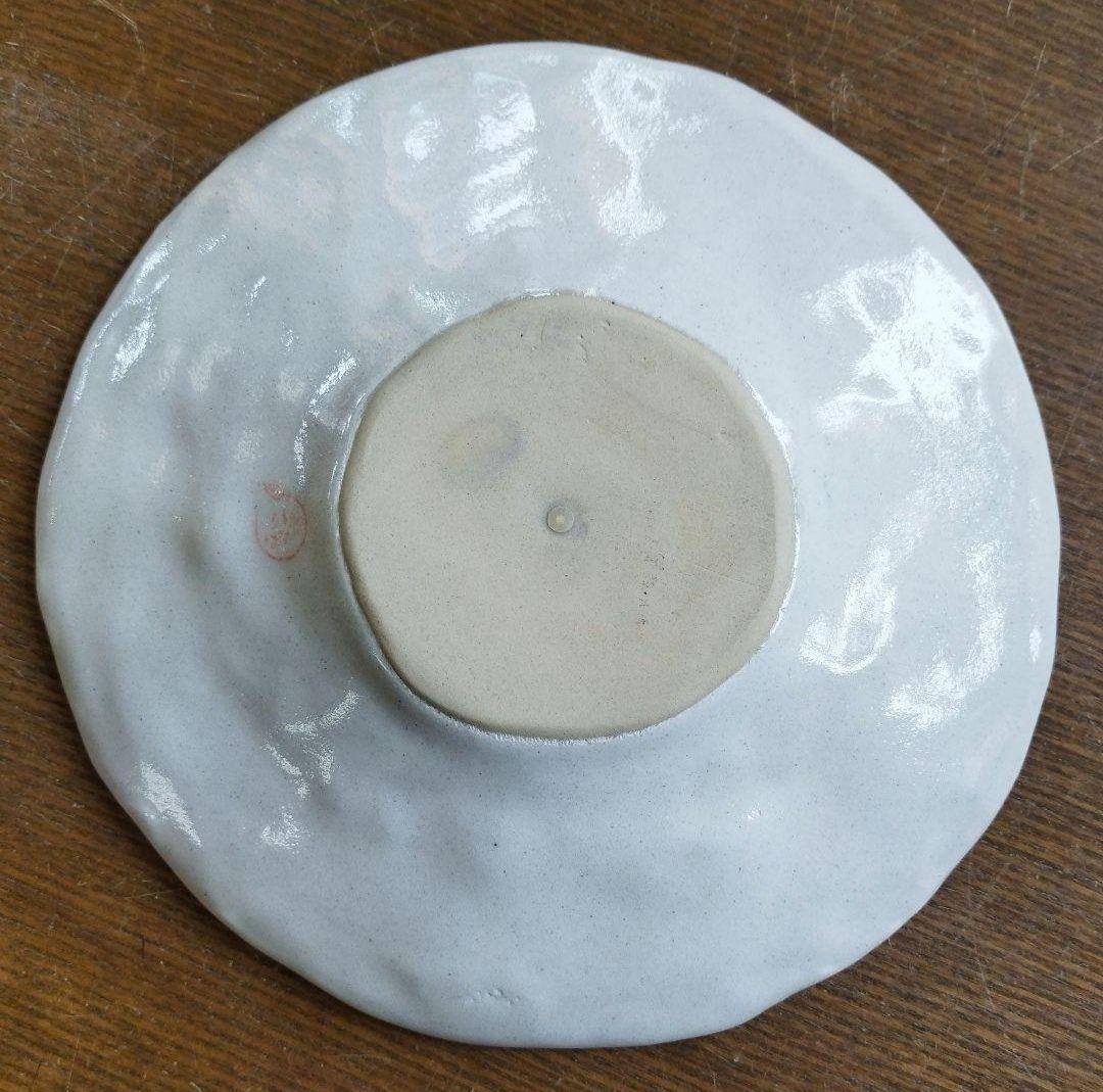 【新品・未使用】工房ゆずりは　釉彩ローズ　パスタ皿　カレー皿　陶器　食器　料理