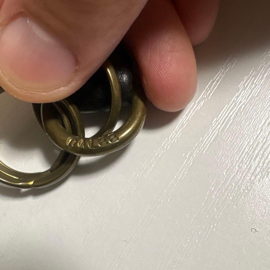 CALEE ウォレットチェーン スタッズ付き