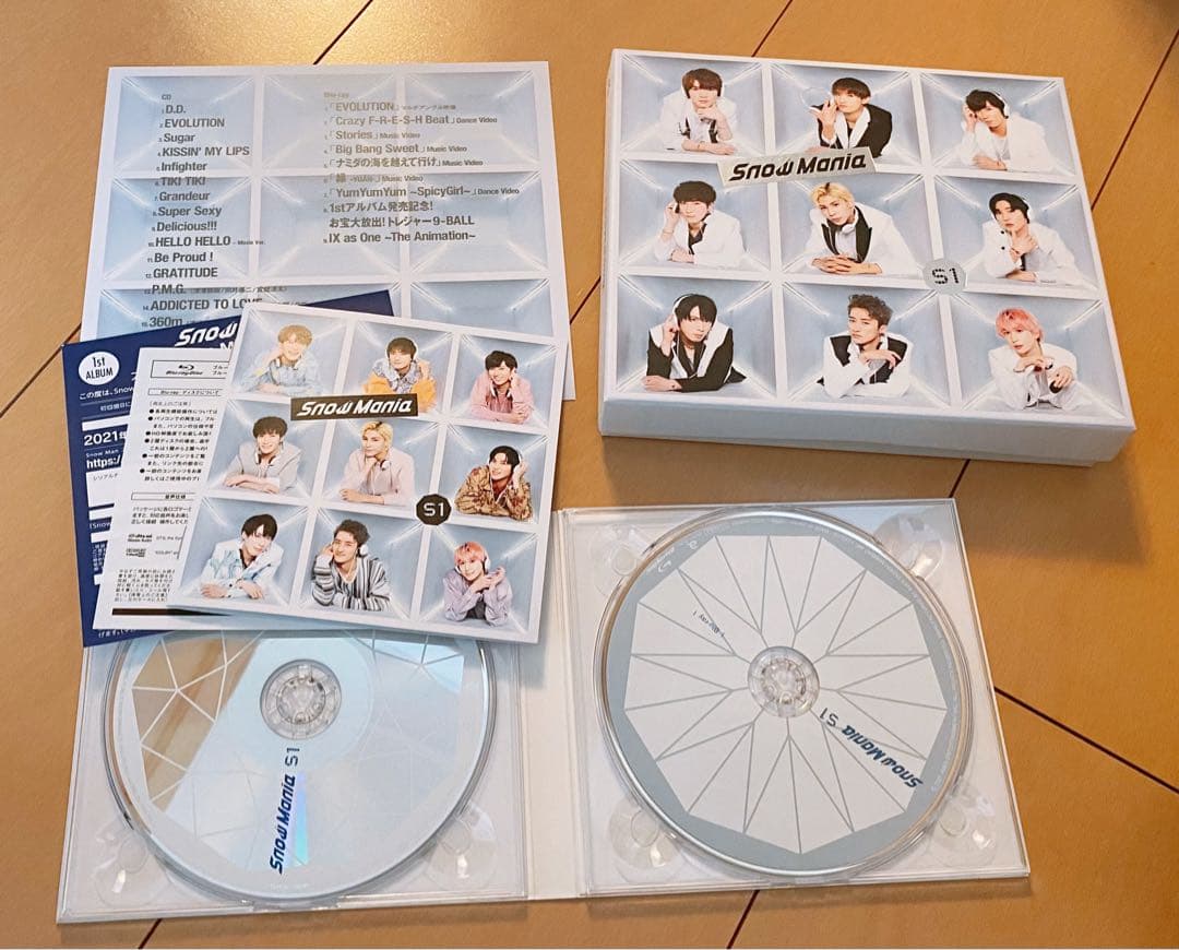 Man  Mania S1 初回盤B スノマニ　Blu-ray