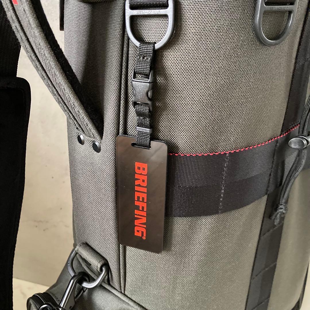 ⛳️極美品 ブリーフィング ゴルフ CR-8 キャディバッグ グレー