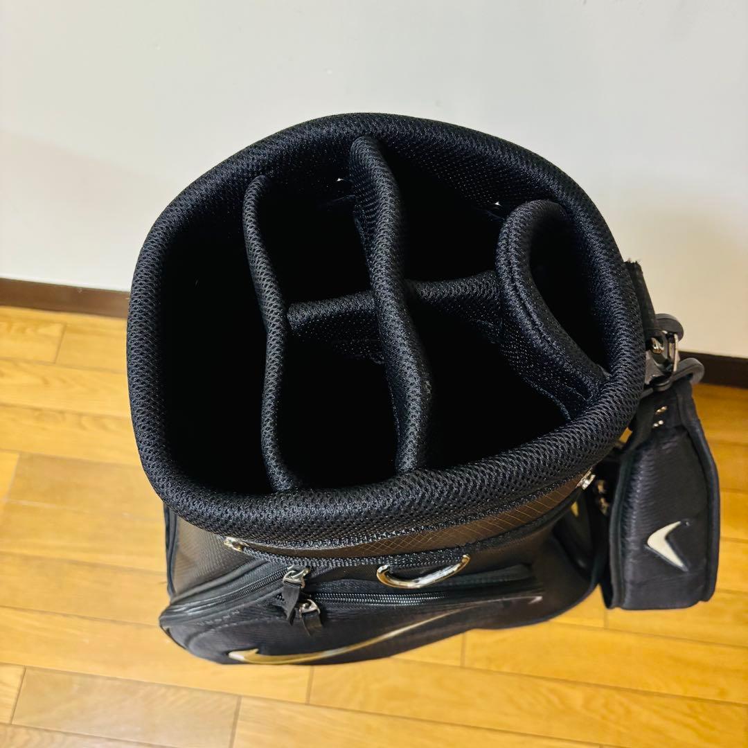 【希少美品】NIKE ナイキゴルフキャディバッグ6分割　送料込み