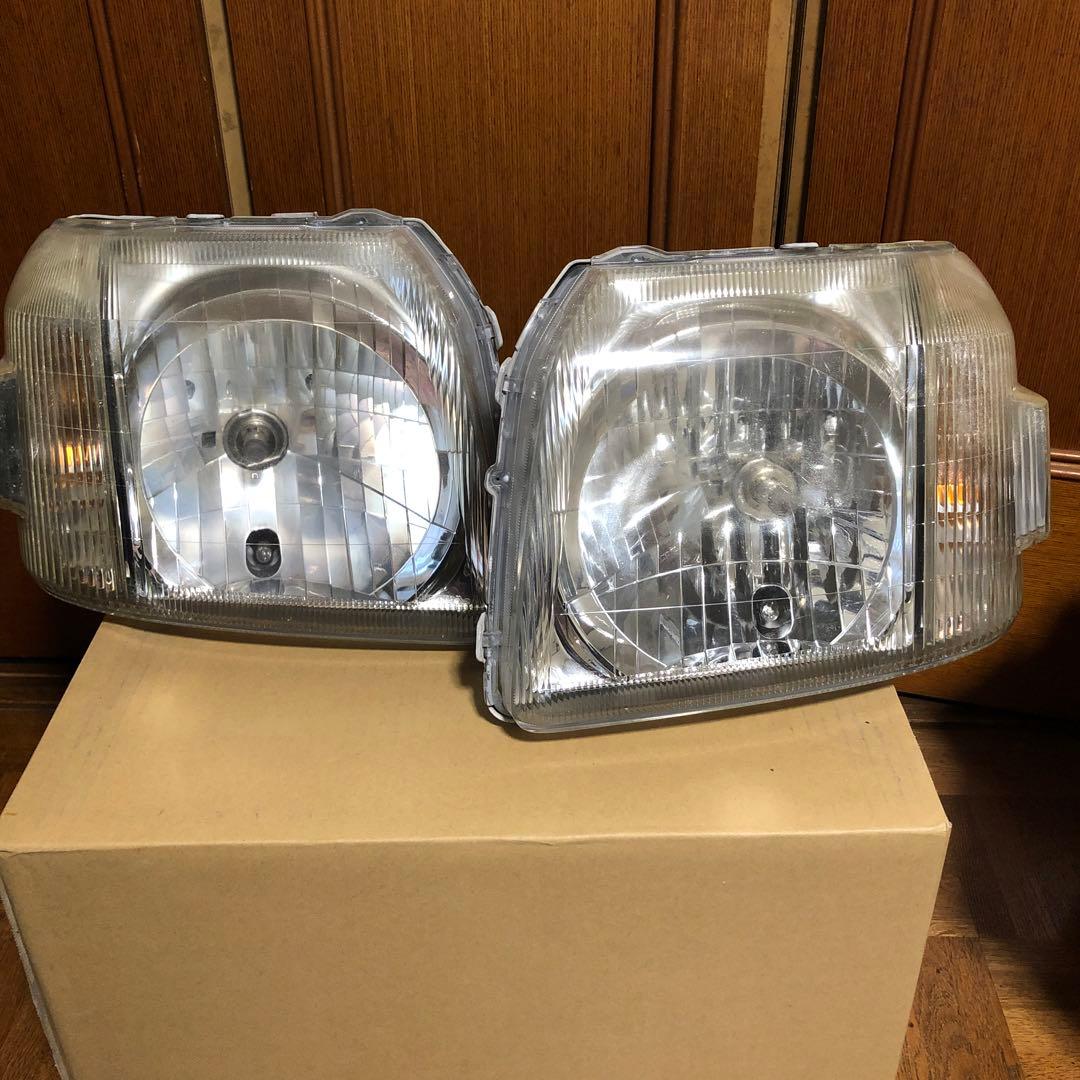 バモス HＭー1ヘッドライト右左セットレベ付き❣️