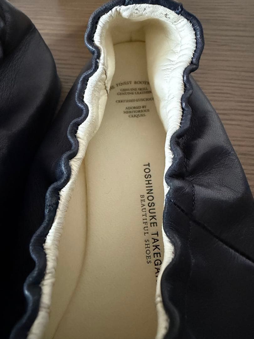 ☆美品☆ BEAUTIFUL SHOES BALLET SHOES 24cm