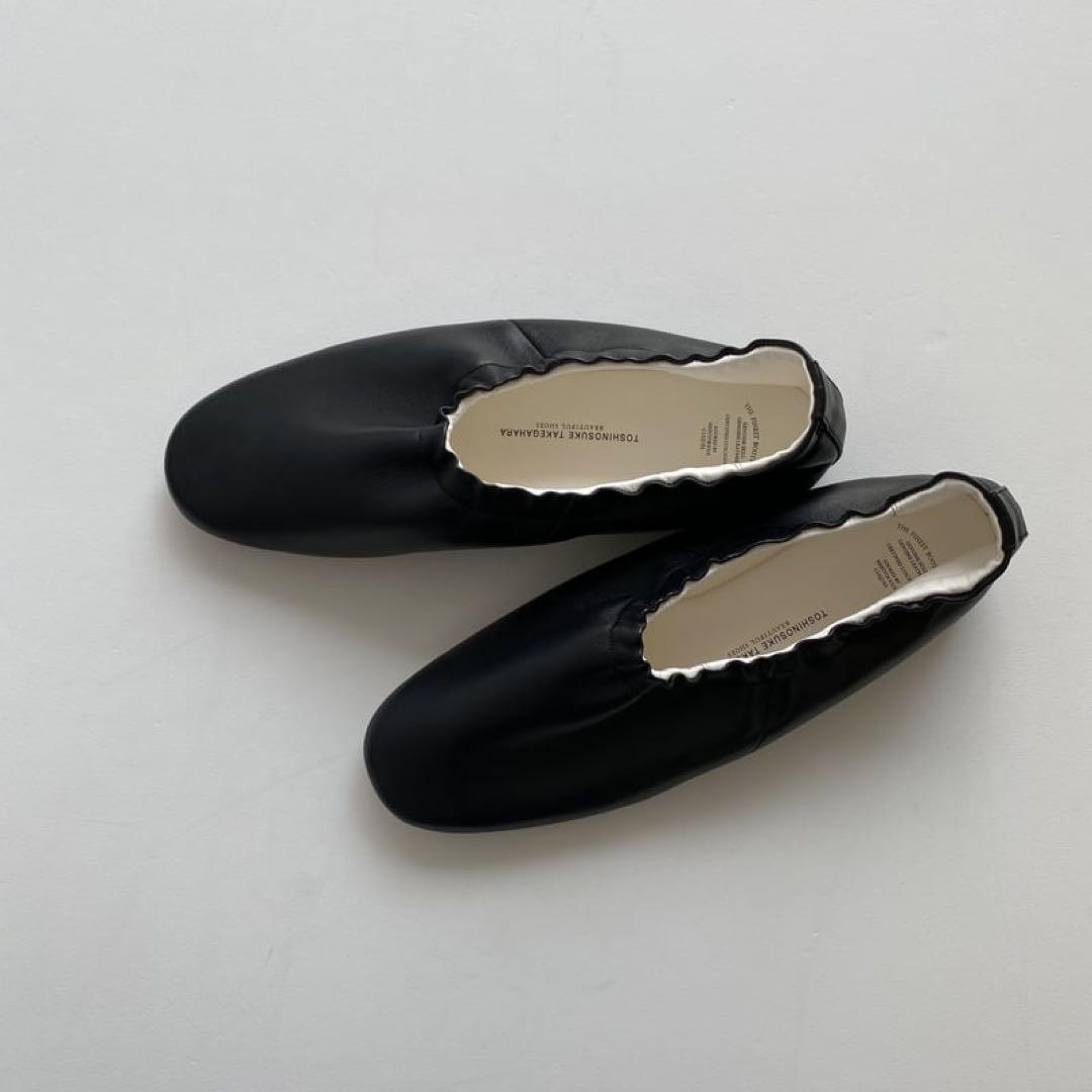 ☆美品☆ BEAUTIFUL SHOES BALLET SHOES 24cm