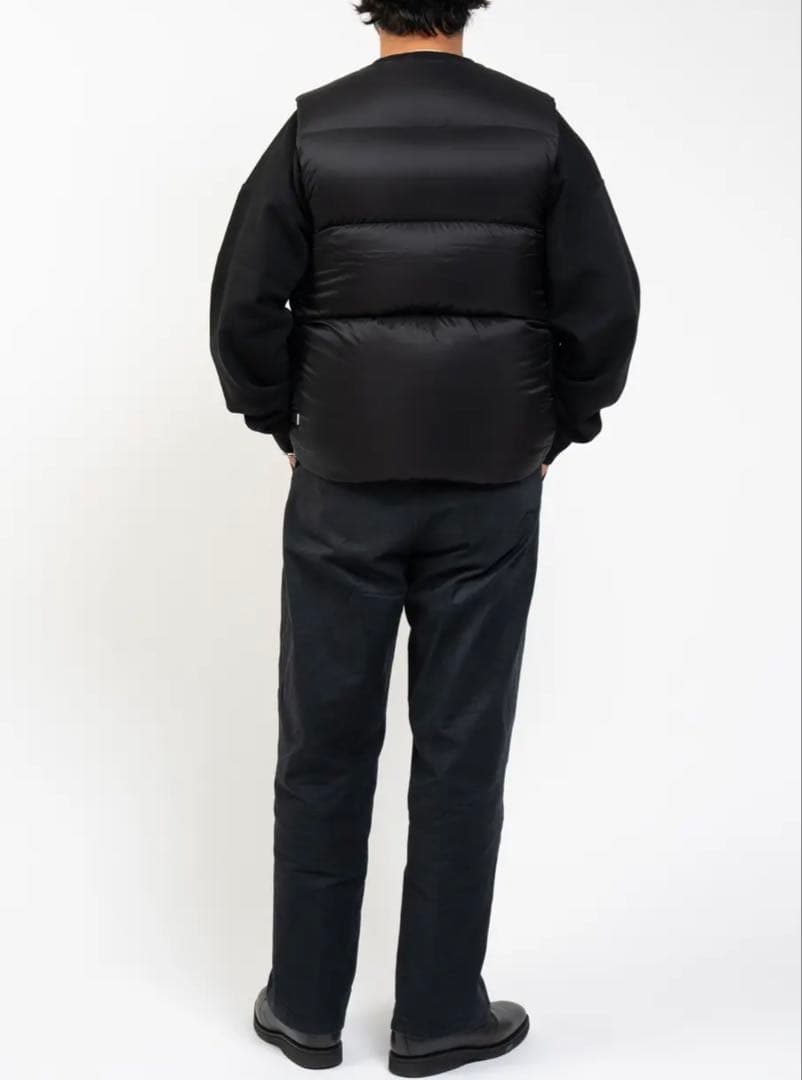 【新品】OVY ／Collarless  Down 【Ｌサイズ】