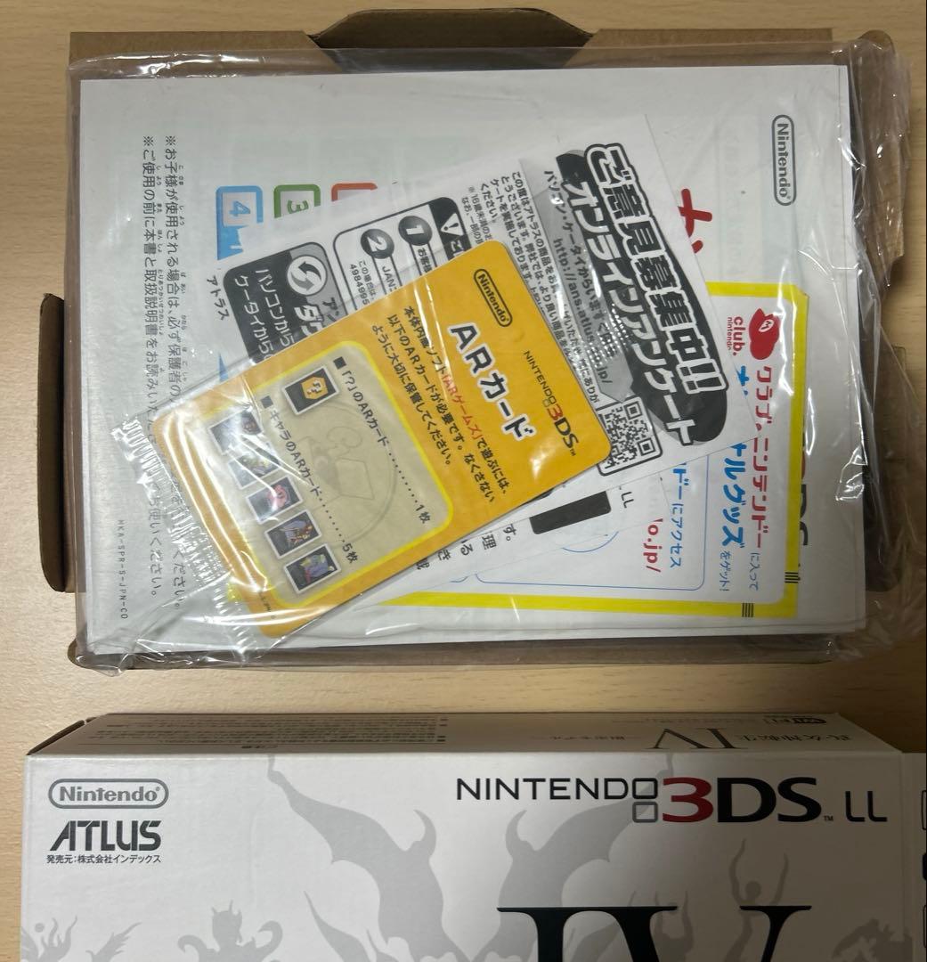 希少レア　ニンテンドー3DS LL 真・女神転生IV DS本体なし