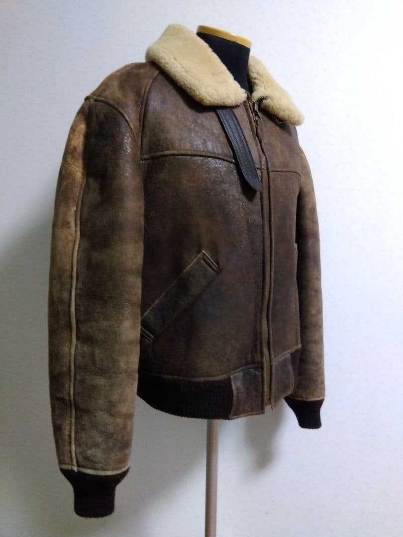 G*ミ様 【希少】AVIREX B6 b6 ムートンフライトジャケット USA製