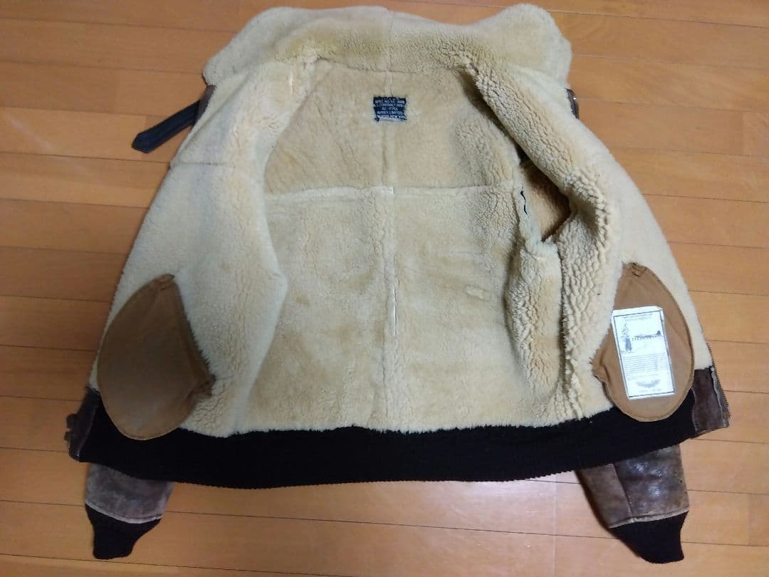 G*ミ様 【希少】AVIREX B6 b6 ムートンフライトジャケット USA製
