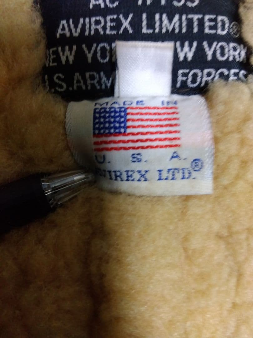 G*ミ様 【希少】AVIREX B6 b6 ムートンフライトジャケット USA製