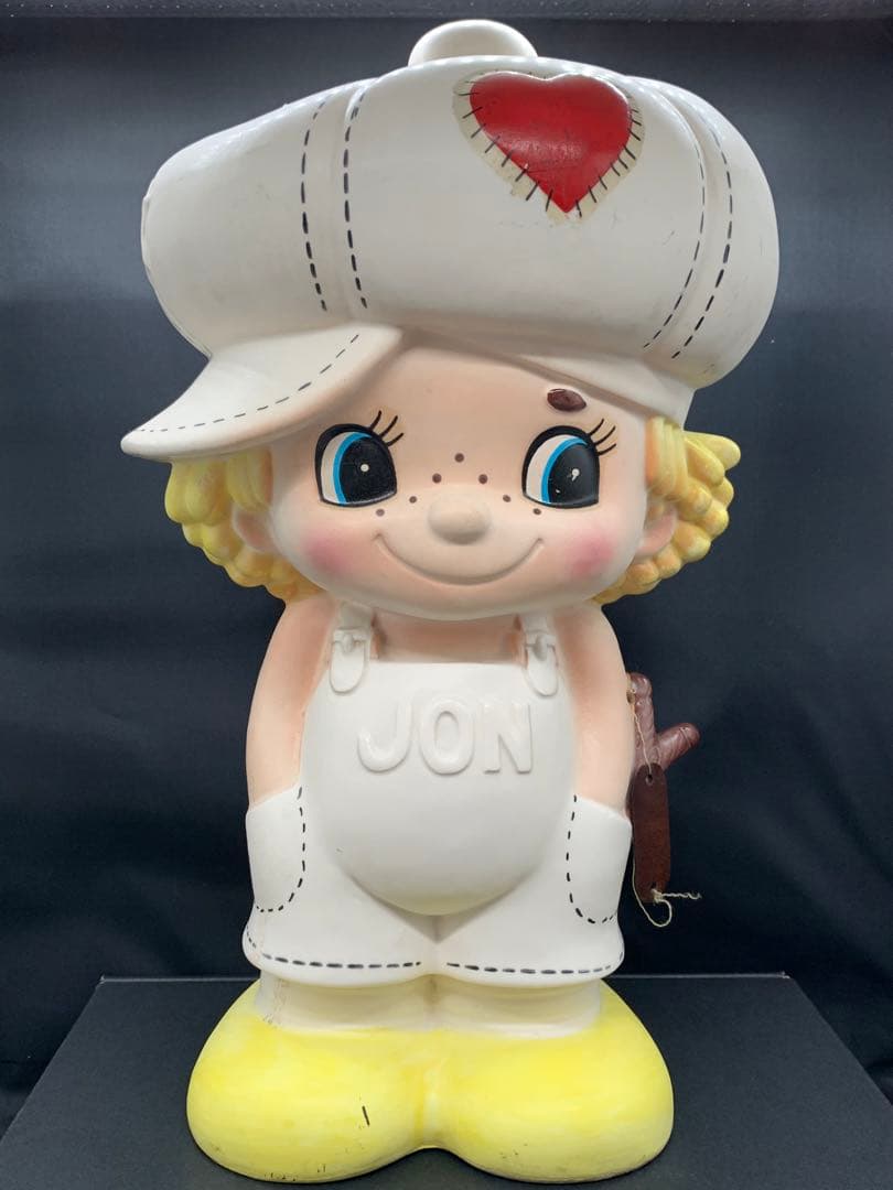 内藤ルネ　JON 大　陶器　貯金箱