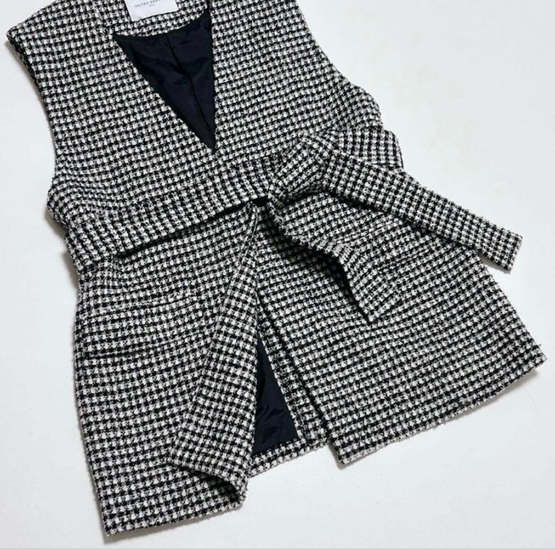 UNITED ARROWS ループツイード ジレ ベスト